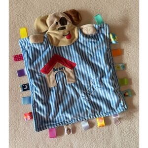 Taggies Peek A Boo Buddy Puppy Dog Security Blanket Stuffed Animal Plush Lovey